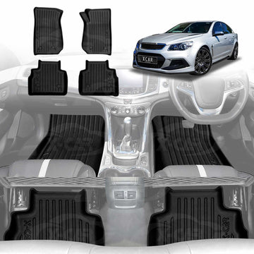 3D Floor Mats for Holden Special Vehicles HSV Senator 2013-2017 All Weather Car Liners