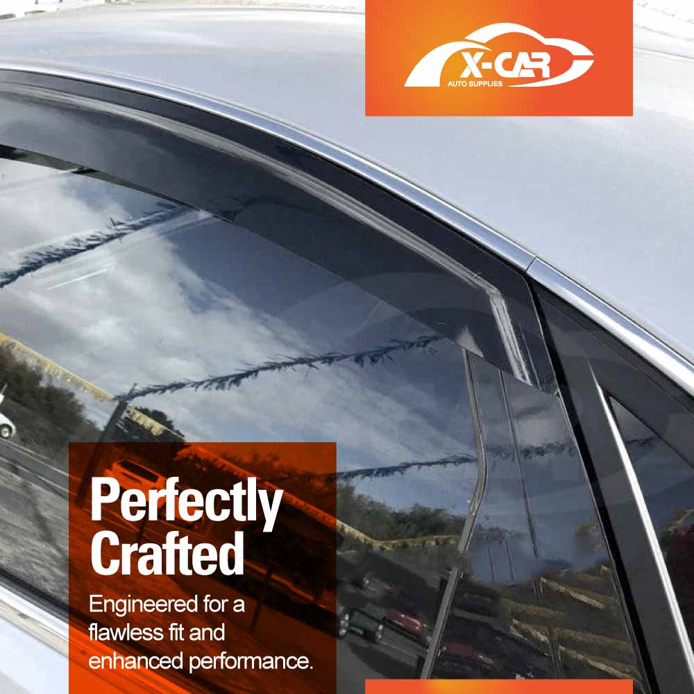 Weathershields for Holden Statesman WM Series 2006-2019 Car Weather Shields Wind Deflectors Window Sun Visor - 0