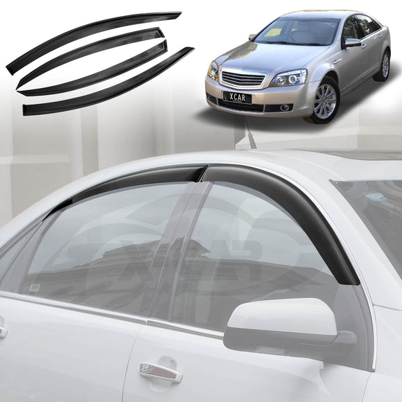 Weathershields for Holden Statesman WM Series 2006-2019 Car Weather Shields Wind Deflectors Window Sun Visor