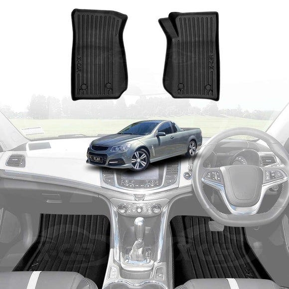 3D Floor Mats for Holden Commodore VF Series UTE Singel Cab 2013-2017 All-Weather Car Liners