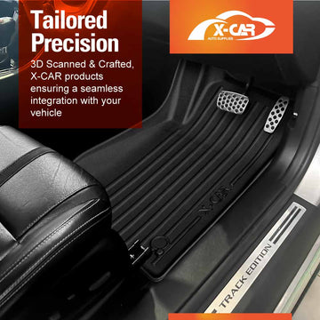 3D Floor Mats for Holden Commodore VF Series UTE Singel Cab 2013-2017 All-Weather Car Liners - 0