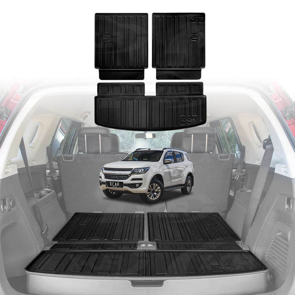 Boot Liners/ Back Seat Protector for Holden Trailblazer 2016-2022 Trunk Cargo Mats