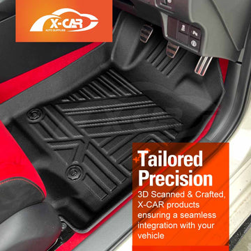 3D Floor Mats for Honda Civic 11th 2021-2024 All-Weather Car Liners - 0