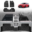 3D Floor Mats for Honda Civic 11th 2021-2024 All-Weather Car Liners-1