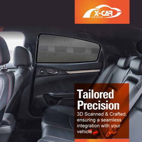 Rear Window Sun Shades for Honda Civic Hatch 10th Gen 2016-2021 - 0