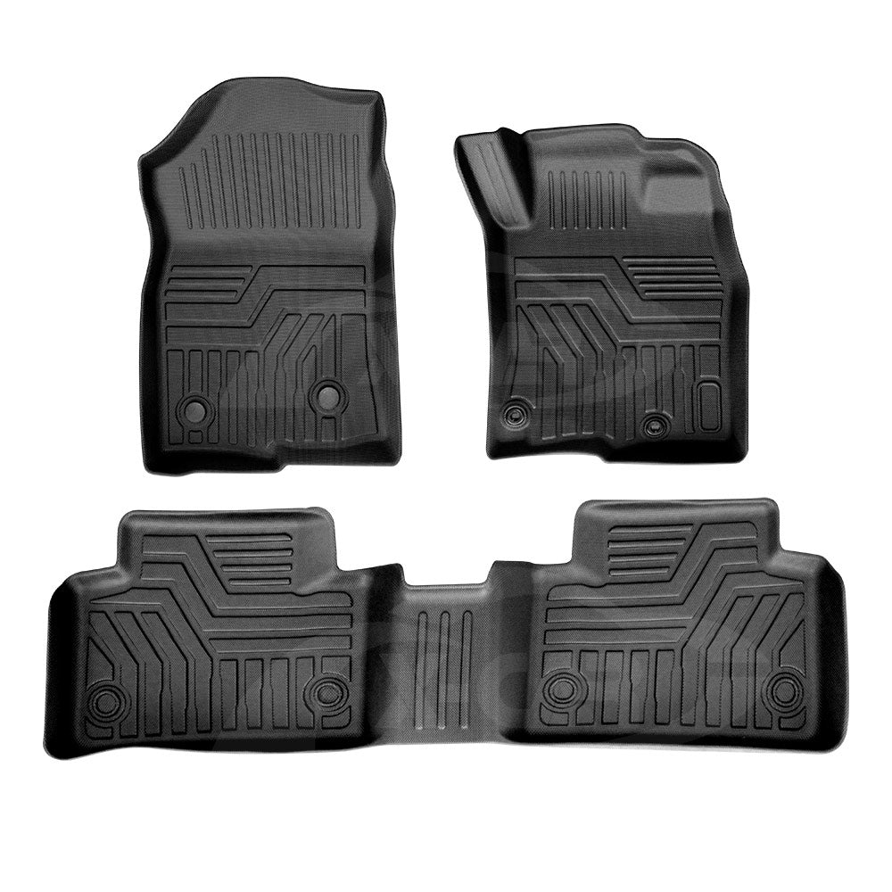 3D Floor Mats for Honda Civic 10th 2016-2021 All-Weather Car Liners