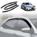 Weathershields for Toyota Corolla Sedan 2013-2019 Car Weather Shields Wind Deflectors Sun Visors-1