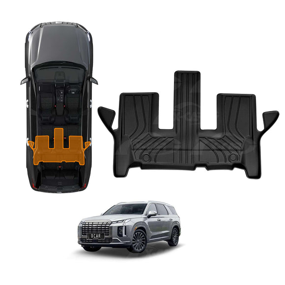 3D Floor Mats for Hyundai Palisade 2020-2025 All-Weather Car Liners