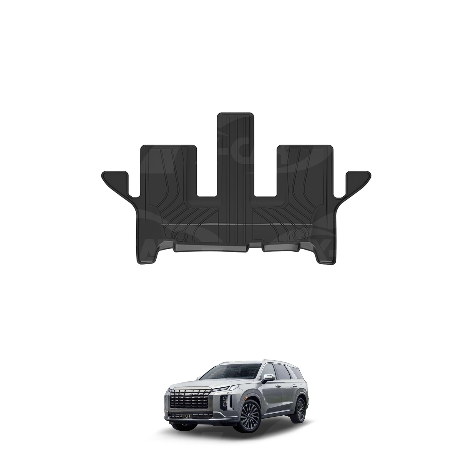 [Pre-order] 3D Floor Mats for Hyundai Palisade 2020-Onwards All-Weather Car Liners