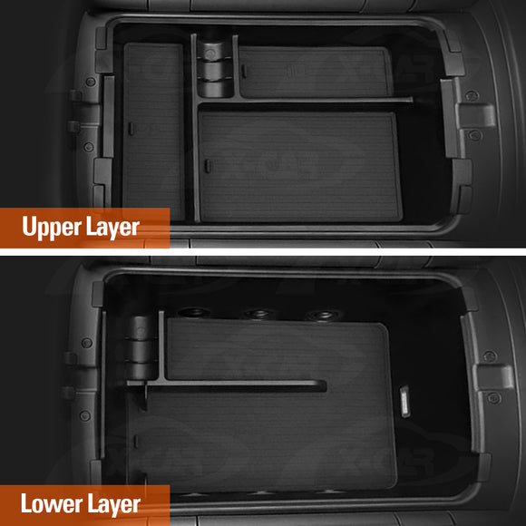 Door Side Trays Centre Console Organiser for Hyundai Palisade LX3 2026-Onwards Gear Shift Lever Cover
