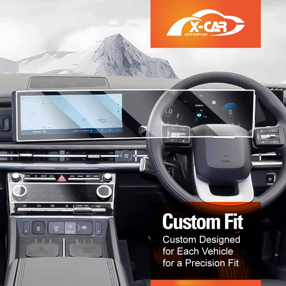 Screen Protector for Hyundai SantaFe Santa Fe 6/7 Seater 2024-2025 Navigation and Dashbord Touchscreen - 0