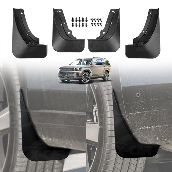 Mud Flaps for Hyundai SantaFe Santa Fe 6/7 Seater 2024-Onwards Splash Guards Mudguard Fender