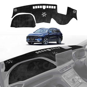 Dash Mat for Hyundai SantaFe Santa Fe 2018-2023  Non-Slip Microfiber Pad Cover