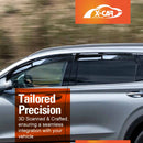 Weathershields for Hyundai Santa Fe SantaFe 2018-2023 Car Weather Shields Wind Deflectors Sun Visors-2