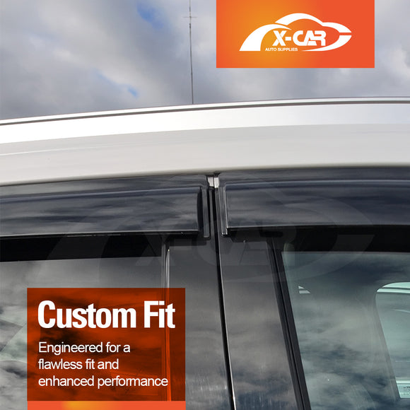 Weathershields for Hyundai Santa Fe SantaFe 2018-2023 Car Weather Shields Wind Deflectors Sun Visors