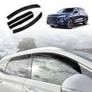 Weathershields for Hyundai Santa Fe SantaFe 2018-2023 Car Weather Shields Wind Deflectors Sun Visors-1