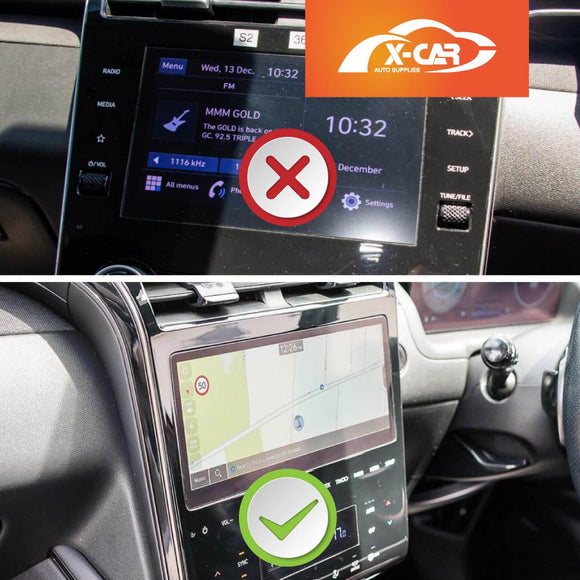 Hot Deal - Tempered Glass Screen Protector for Hyundai Tucson 2021-Onwards Touchscreen Cover