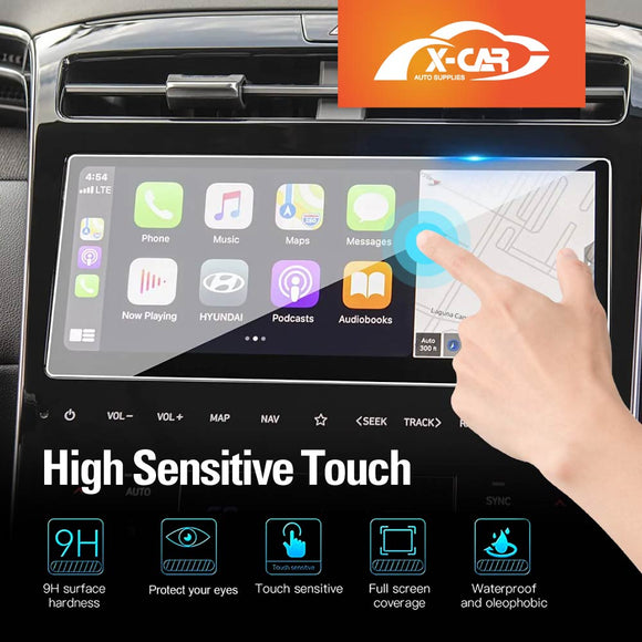 Hot Deal - Tempered Glass Screen Protector for Hyundai Tucson 2021-Onwards Touchscreen Cover