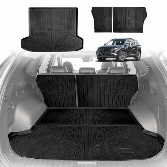 Boot Liner/ Back Seat Protector for Hyundai Tucson NX4 2021-Onwards All Weather Car Mats