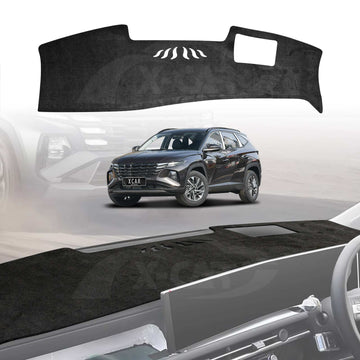 Dash Mat for Hyundai Tucson With HUD 2024-Onwards Non-Slip Microfiber Pad Cover