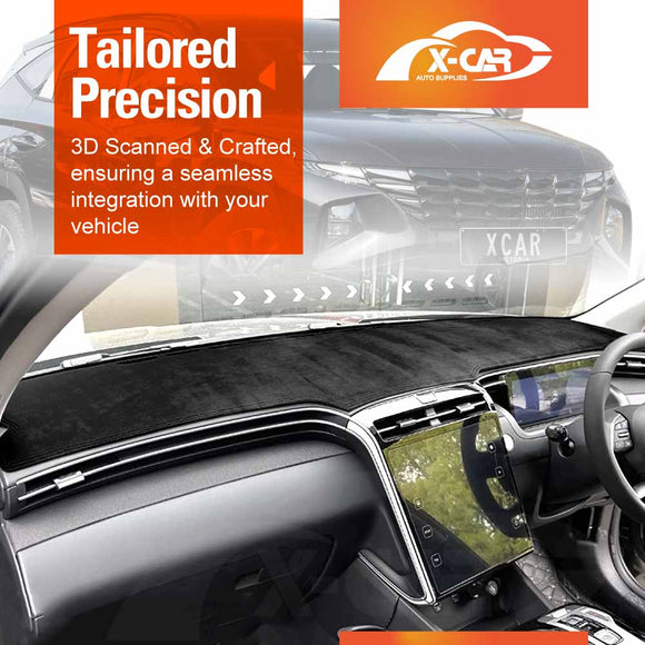 Dash Mat for Hyundai Tucson Highlander/ N Line 2021-2024 Non-Slip Microfiber Pad Cover