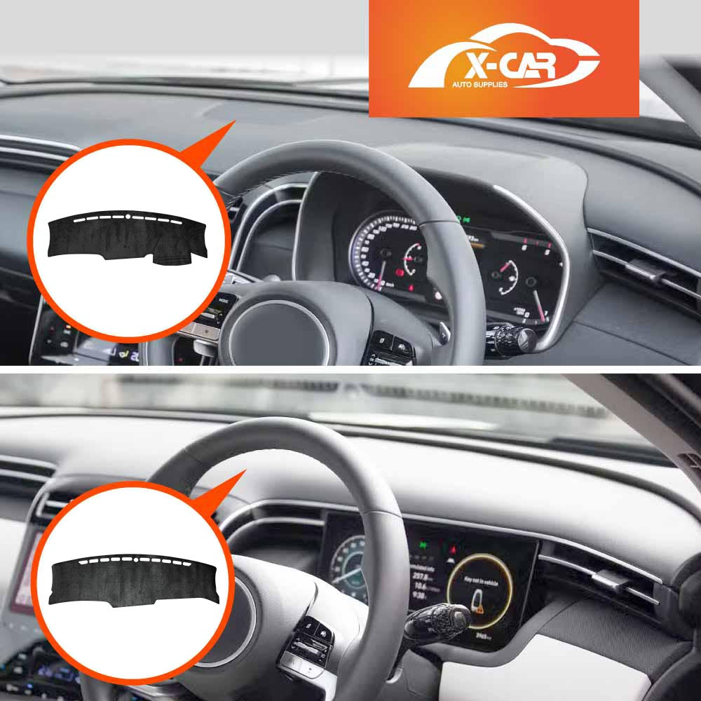 Dash Mat for Hyundai Tucson Highlander/ N Line 2021-Onwards Non-Slip Microfiber Pad Cover - 0
