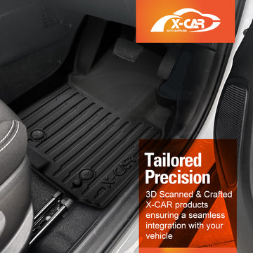 3D Floor Mats for Hyundai Venue 2019-Onwards All-Weather Car Liners - 0