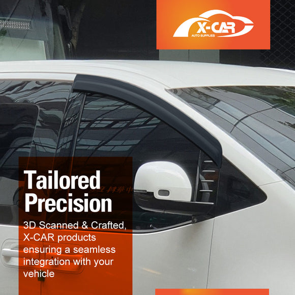 Weathershields for Hyundai Staria and Staria Load 2021-Onwards Car Weather Shields Wind Deflectors Window Sun Visor