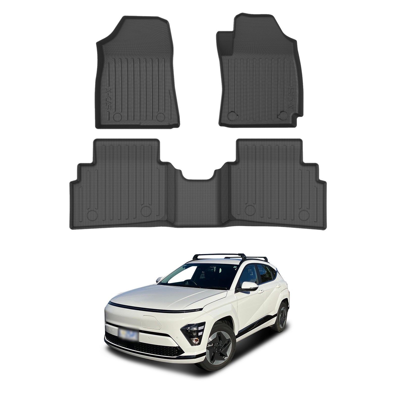 29058 WALSER Regio Floor Mats Textile, Front And Rear