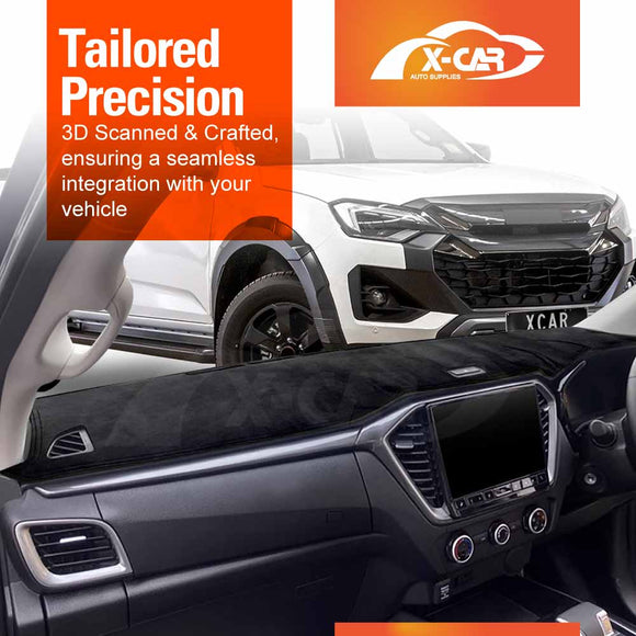 Dash Mat for Isuzu D-MAX DMAX Dual Cab 2020-Onwards Non-Slip Dashboard Pad Cover
