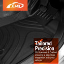 3D Floor Mats for ISUZU D-MAX DMAX Dual Cab 2012-2016 All-Weather Car Liners-3