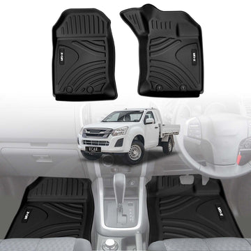 3D Floor Mats for ISUZU D-MAX DMAX Single Cab 2012-2016 All-Weather Car Liners