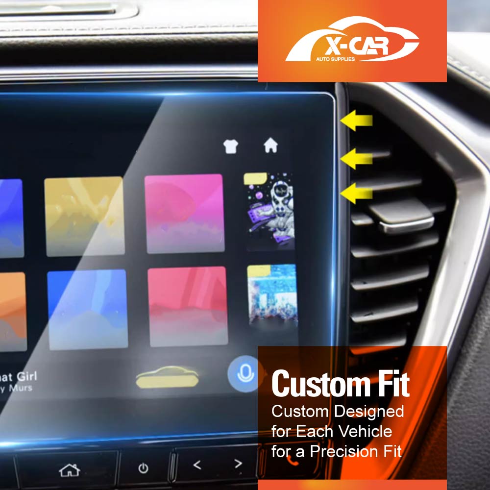 Tempered Glass Screen Protector for ISUZU D-MAX DMAX 2020-2025 Touchscreen Cover