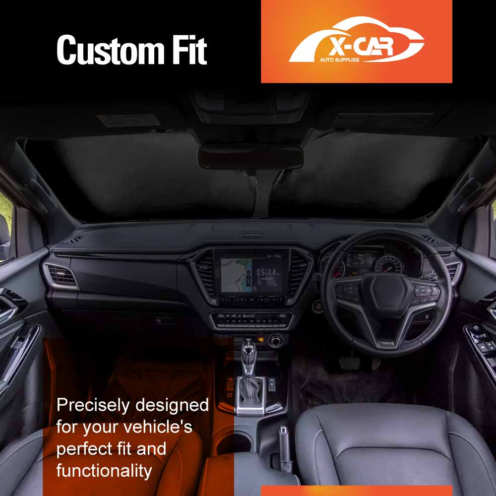 WindScreen Sun Shade for ISUZU D-MAX DMAX Dual Cab 2020-Onwards Sun Visor Protector
