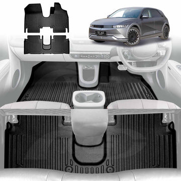 3D Floor Mats for Hyundai IONIQ 5 2021-2025 All-Weather Car Liners