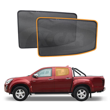Rear Window Sun Shades for Isuzu D-MAX DMAX 2012-2020