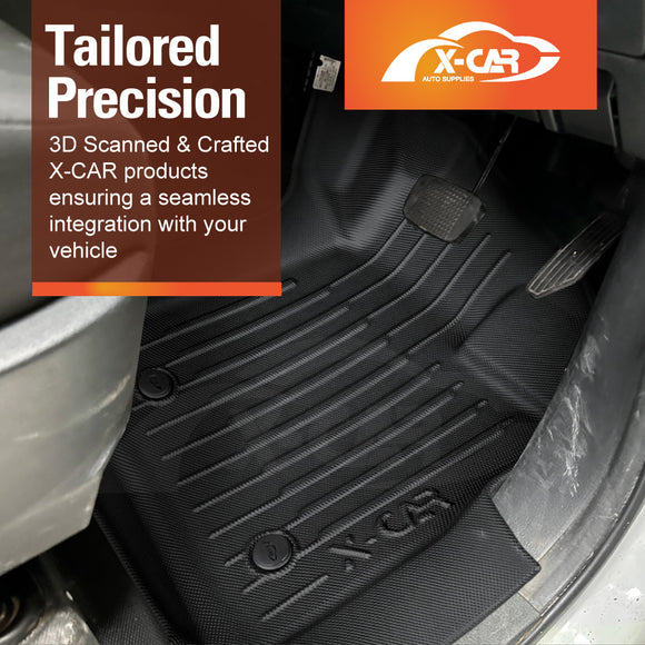 3D Floor Mats for ISUZU D-MAX DMAX Single Cab 2020-Onwards All-Weather Car Liners