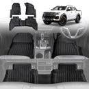 3D Floor Mats for ISUZU D-MAX DMAX Dual Cab 2020-Onwards All-Weather Car Liners-1
