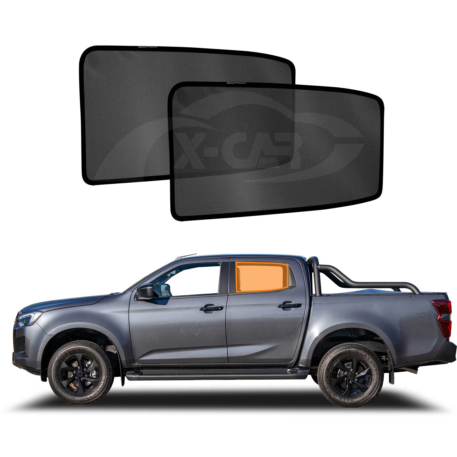 Rear Window Sun Shade for ISUZU D-MAX DMAX Dual Cab 2020-2025