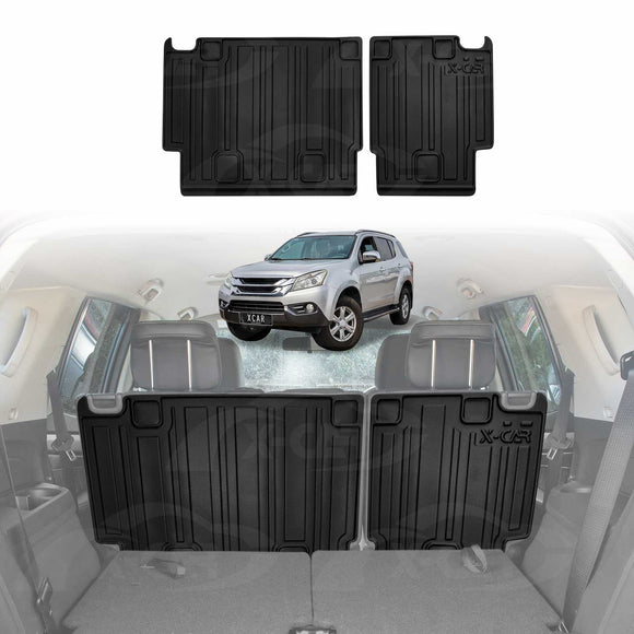 Boot Liners /Kick Mats for Isuzu MU-X MUX 2013-2021 Cargo Trunk Mat Luggage Tray