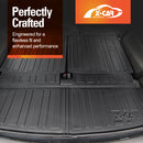 Boot Liners/ Back Seat Protector for Holden Trailblazer 2016-2022 Trunk Cargo Mats-3