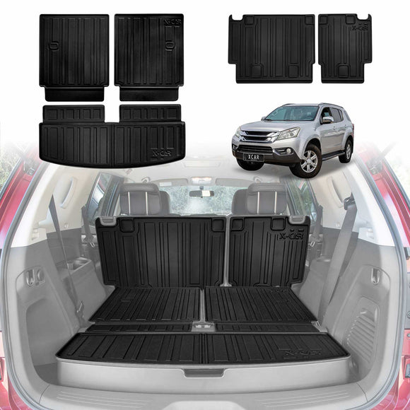 Boot Liners /Kick Mats for Isuzu MU-X MUX 2013-2021 Cargo Trunk Mat Luggage Tray