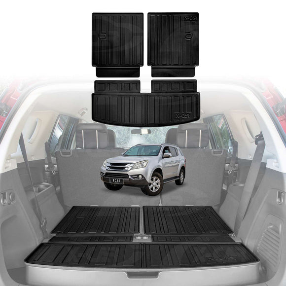 Boot Liners /Kick Mats for Isuzu MU-X MUX 2013-2021 Cargo Trunk Mat Luggage Tray