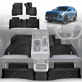 3D Floor Mats for Jaecoo J7 Series 2024-Onwards All-Weather Car Liners