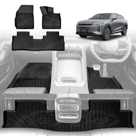 3D Floor Mats for Chery Omoda 9 2025-Onwards All-Weather Car Liners