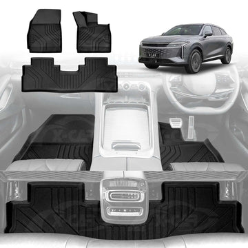 3D Floor Mats for Omoda Omoda 9 2025-Onwards All-Weather Car Liners