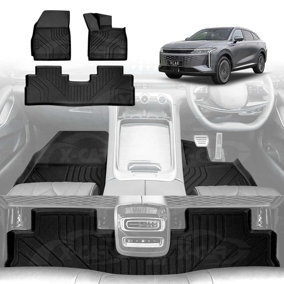 3D Floor Mats for Omoda Omoda 9 2025-Onwards All-Weather Car Liners