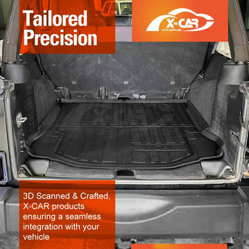 Boot Liner for Jeep Wrangler JK Series 4-Door 2007-2018 - 0