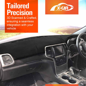 Dash Mat for Jeep Grand Cherokee 2011-2021 Non-Slip Dashboard Pad Cover - 0