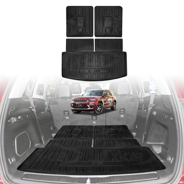 Boot Liner for Jeep Grand Cherokee WL 7-Seater 2021-Onwards All Weather Cargo Mat